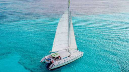 Catamaran to Isla Mujeres